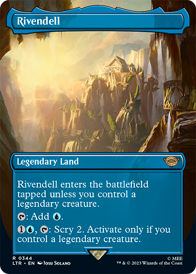 Rivendell (Variant) - Lord of the Rings Tales of Middle-earth Commander Spoiler