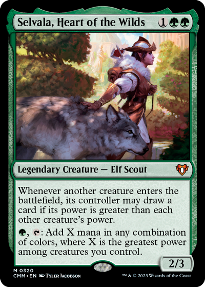 Selvala,-Heart-of-the-Wilds---Commander-Masters-Spoiler