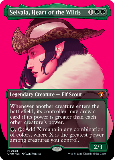 Selvala,-Heart-of-the-Wilds-(Variant)---Commander-Masters-Spoiler