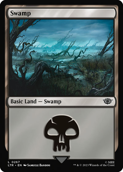 Swamp 2 - Lord of the Rings Tales of Middle-earth Commander Spoiler