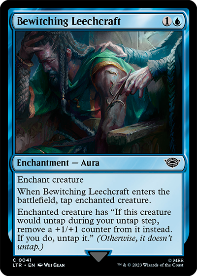 Bewitching Leechcraft - Lord of the Rings Tales of Middle-earth Commander Spoiler