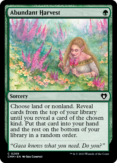 Abundant-Harvest---Commander-Masters-Spoiler