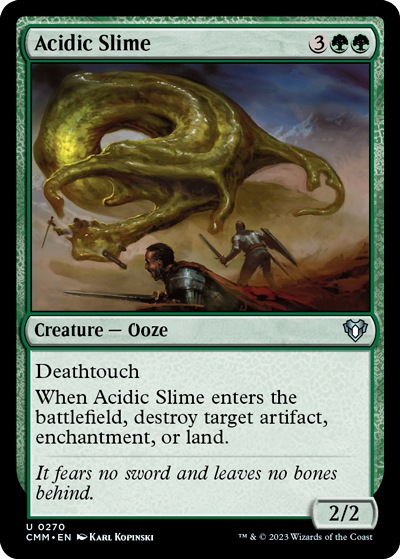 Acidic-Slime---Commander-Masters-Spoiler