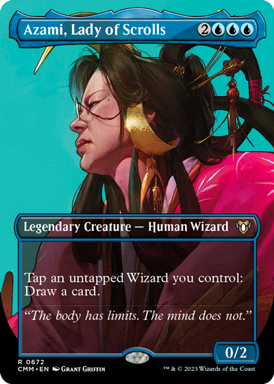 Azami,-Lady-of-Scroll-(Variant)---Commander-Masters-Spoiler