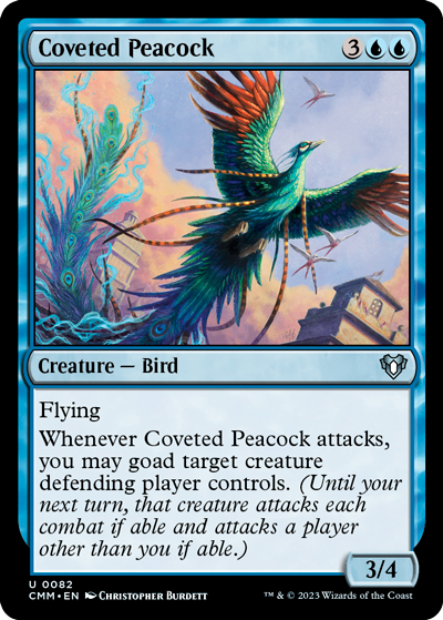 Coveted-Peacock---Commander-Masters-Spoiler
