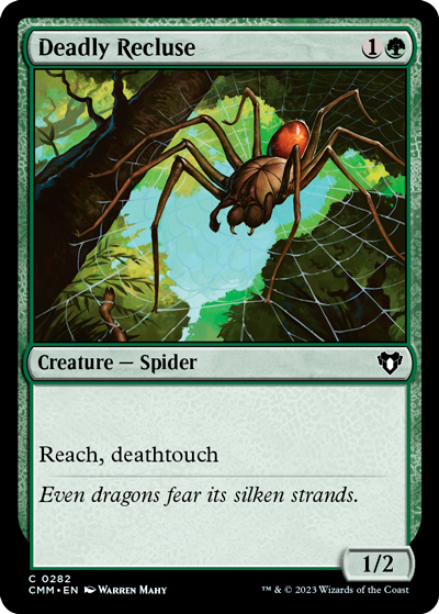 Deadly-Recluse---Commander-Masters-Spoiler