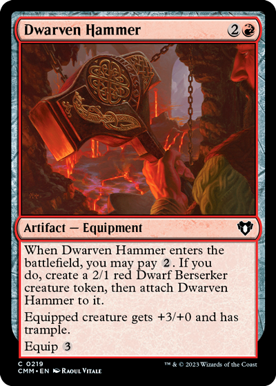 Dwarven-Hammer---Commander-Masters-Spoiler