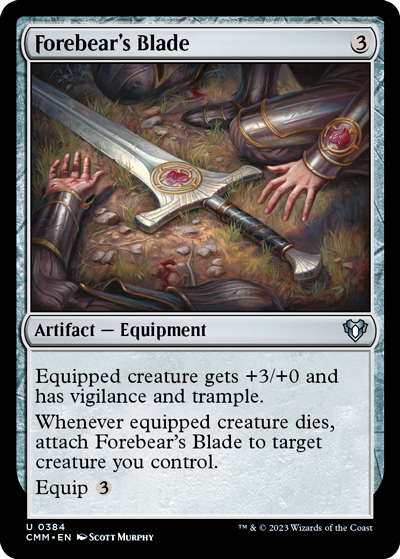 Forebear's-Blade---Commander-Masters-Spoiler