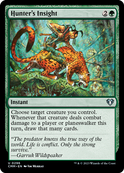 Hunter's-Insight---Commander-Masters-Spoiler