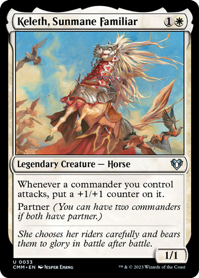 Keleth,-Sunmane-Familiar---Commander-Masters-Spoiler