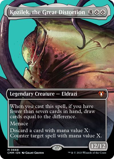 Kozilek,-the-Great-Distortion-(Variant)---Commander-Masters-Spoiler