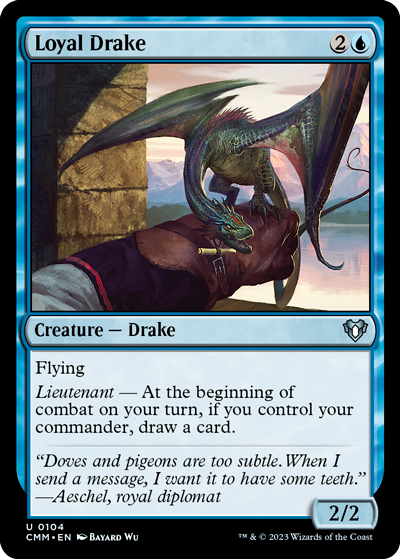 Loyal-Drake---Commander-Masters-Spoiler