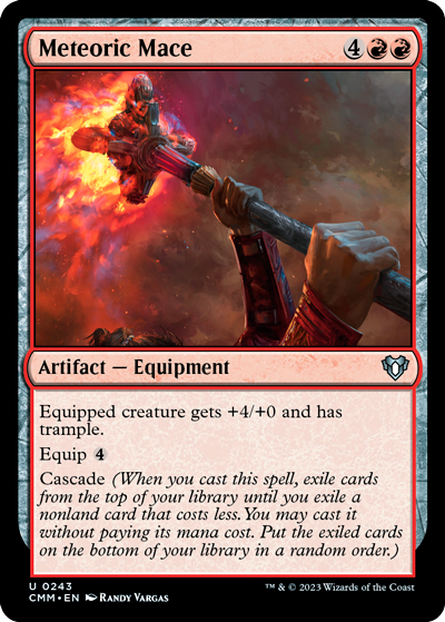 Meteoric-Mace---Commander-Masters-Spoiler