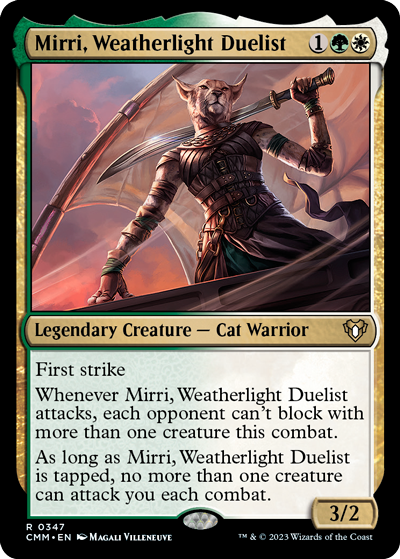 Mirri,-Weatherlight-Duelist---Commander-Masters-Spoiler