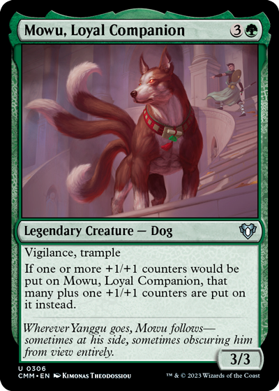 Mowu,-Loyal-Companion---Commander-Masters-Spoiler