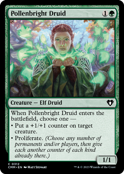 Pollenbright-Druid---Commander-Masters-Spoiler