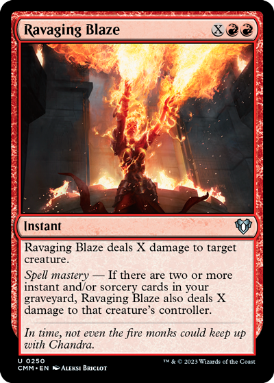 Ravaging-Blaze---Commander-Masters-Spoiler