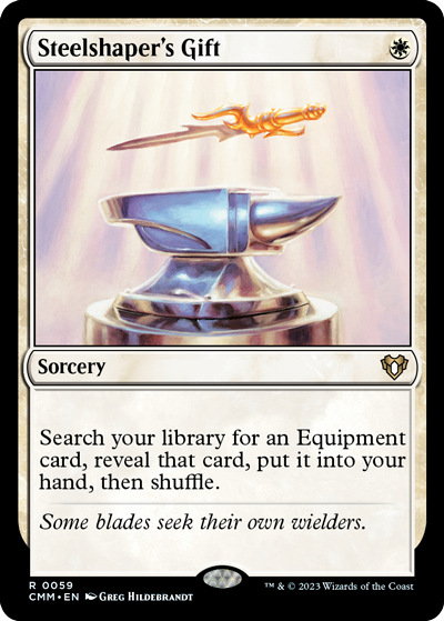 Steelshaper’s-Gift---Commander-Masters-Spoiler