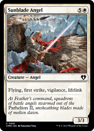 Sunblade-Angel---Commander-Masters-Spoiler