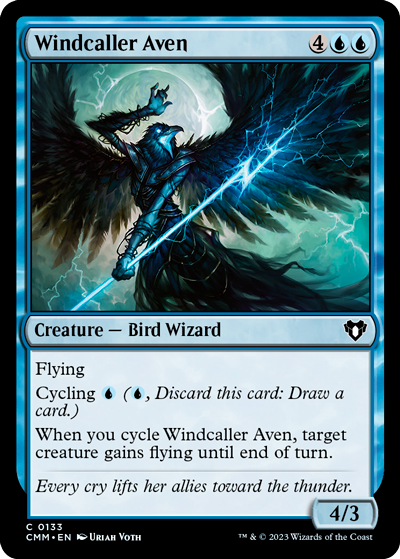 Windcaller-Aven---Commander-Masters-Spoiler