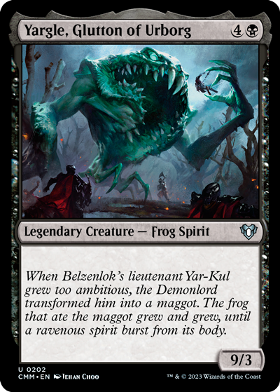 Yargle,-Glutton-of-Urborg---Commander-Masters-Spoiler