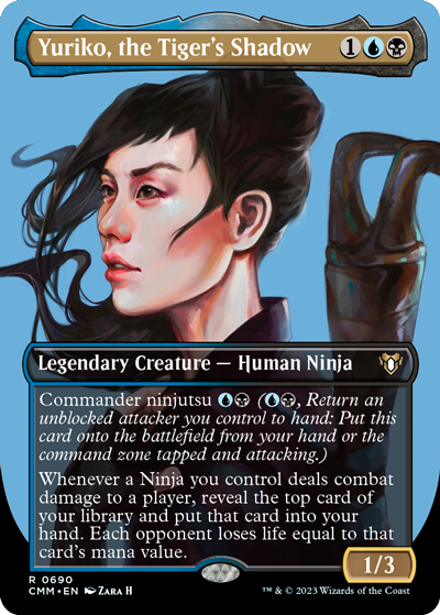 Yuriko,-the-Tiger's-Shadow-(Variant)---Commander-Masters-Spoiler