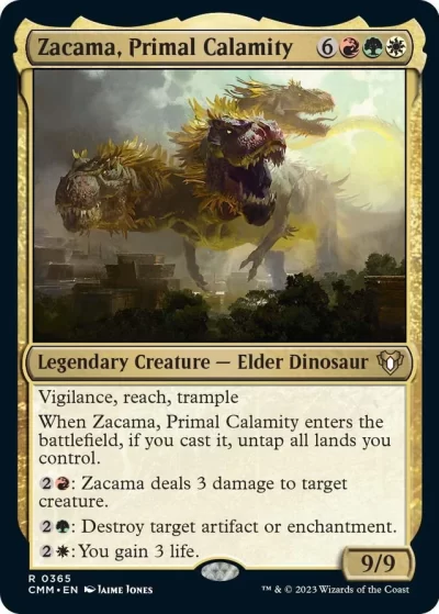 Zacama, Primal Calamity