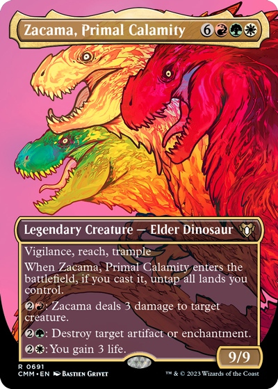 Zacama,-Primal-Calamity-(Variant)---Commander-Masters-Spoiler