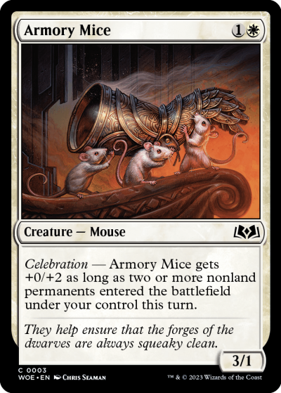 Armory Mice - Wilds of Eldraine Spoiler
