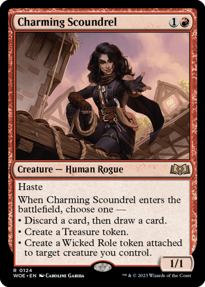 Charming Scoundrel - Wilds of Eldraine Spoiler