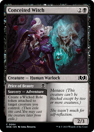 Conceited-Witch---Wilds-of-Eldraine-Spoiler