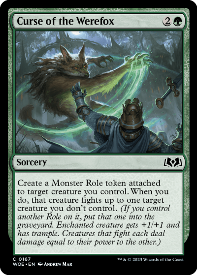 Curse of the Werefox - Wilds of Eldraine Spoiler