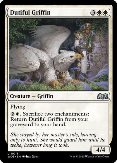 Dutiful Griffin - Wilds of Eldraine Spoiler