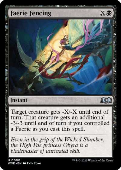 Faerie Fencing - Wilds of Eldraine Spoiler