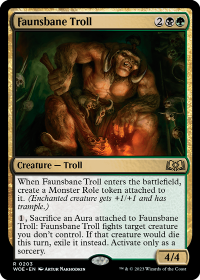 Faunsbane-Troll---Wilds-of-Eldraine-Spoiler