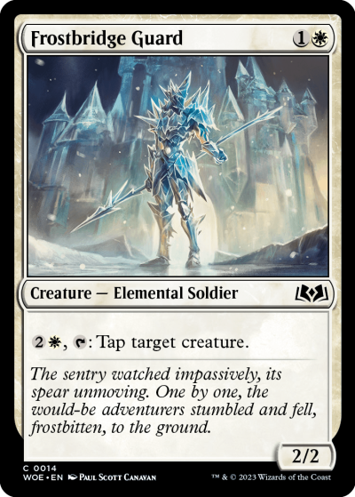 Frostbridge Guard - Wilds of Eldraine Spoiler