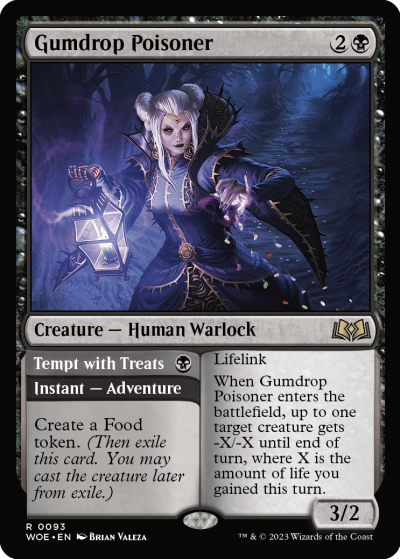 Gumdrop Poisoner - Wilds of Eldraine Spoiler