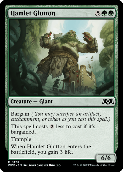 Hamlet Glutton - Wilds of Eldraine Spoiler