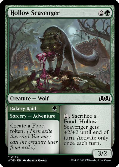 Hollow Scavenger - Wilds of Eldraine Spoiler