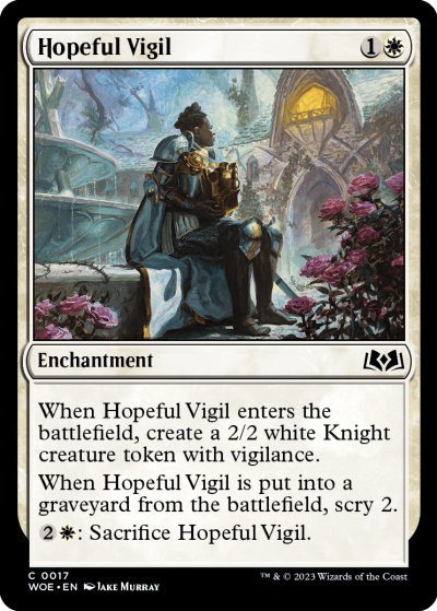 Hopeful Vigil - Wilds of Eldraine Spoiler