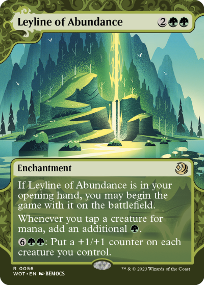 Leyline of Abundance - Wilds of Eldraine Spoiler