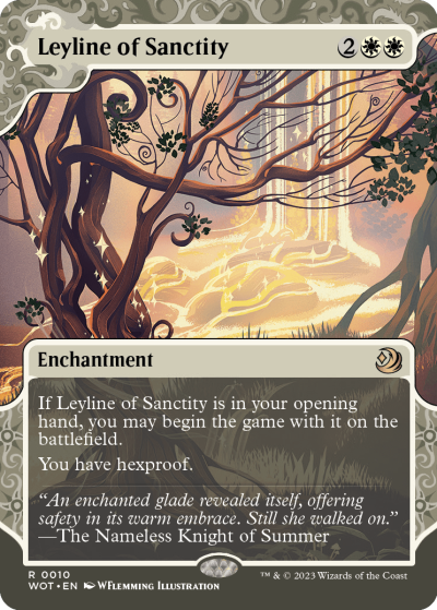 Leyline of Sanctity - Wilds of Eldraine Spoiler