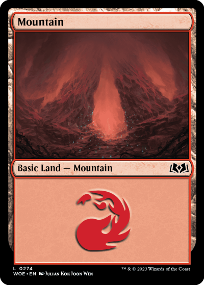 Mountain - Wilds of Eldraine Spoiler