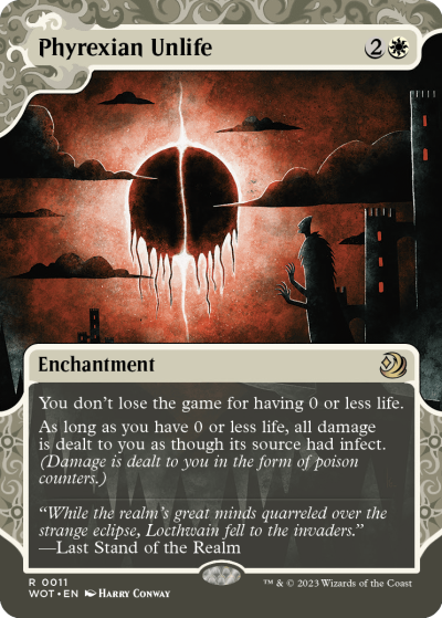 Phyrexian Unlife (Variant) - Wilds of Eldraine Spoiler