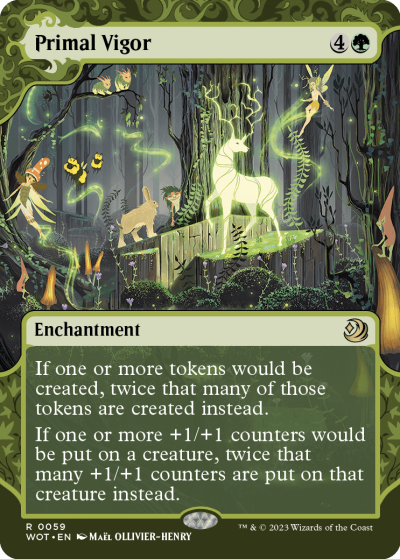 Primal Vigor - Wilds of Eldraine Spoiler