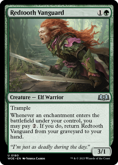 Redtooth Vanguard - Wilds of Eldraine Spoiler