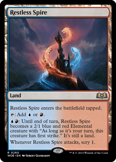 Restless Spire - Wilds of Eldraine Spoiler