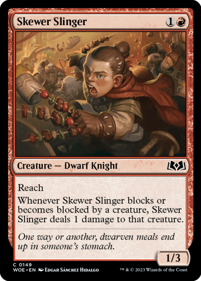 Skewer Slinger - Wilds of Eldraine Spoiler