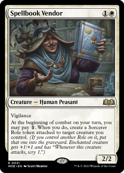 Spellbook Vendor - Wilds of Eldraine Spoiler