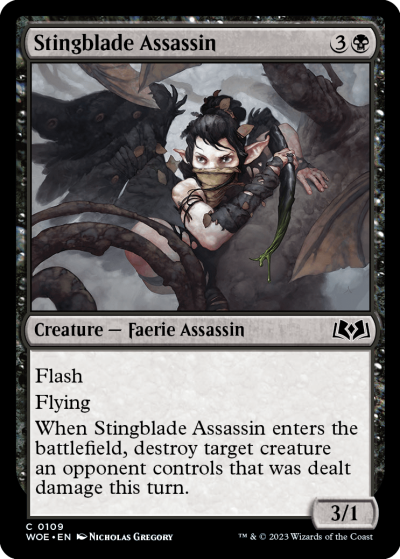 Stingblade Assassin - Wilds of Eldraine Spoiler